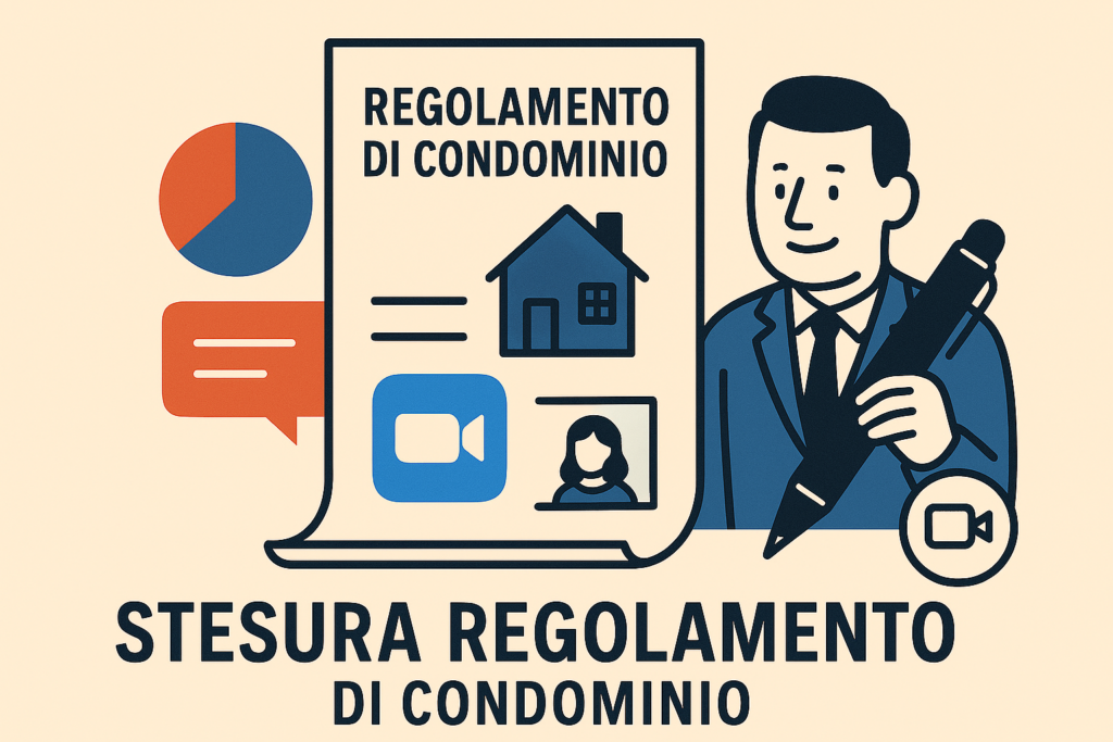 Stesura di Regolamento Condominiale per condominii fino a 10 unità